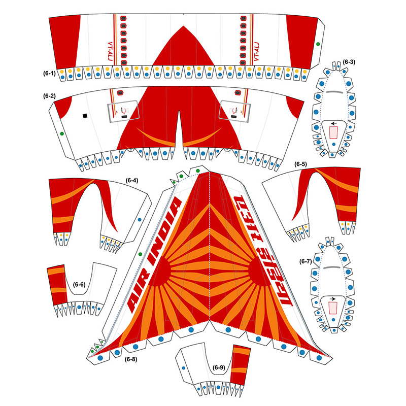 Air India Boeing 777-300ER Air - Art Craft India ulasan dan harga