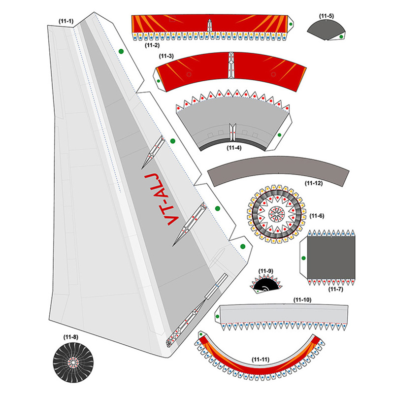 Air India Boeing 777-300ER Air - Art Craft India ulasan dan harga
