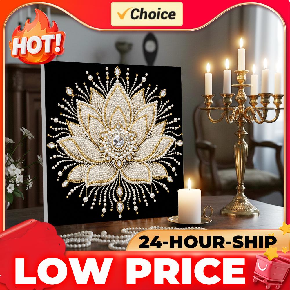 DIY Pearl Painting Kit with Fr - Art Craft Adult ulasan dan harga