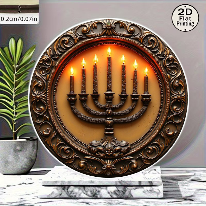 CIFBUY Vintage Menorah Aluminu - Art & Craft Valley ulasan dan harga