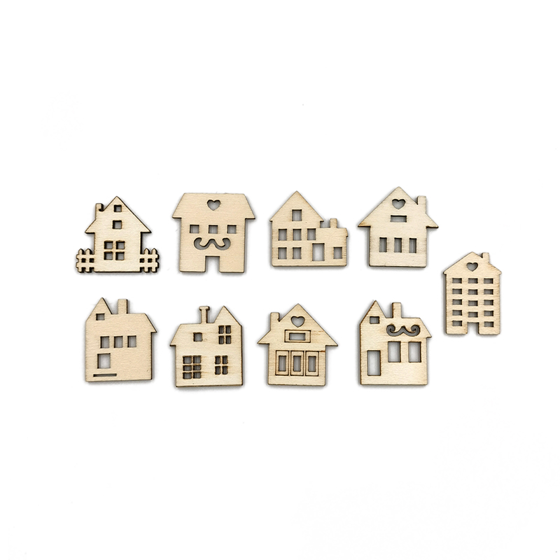 50pcs Unpainted Wood Slices fo - Art Craft Activities For Preschoolers ulasan dan harga