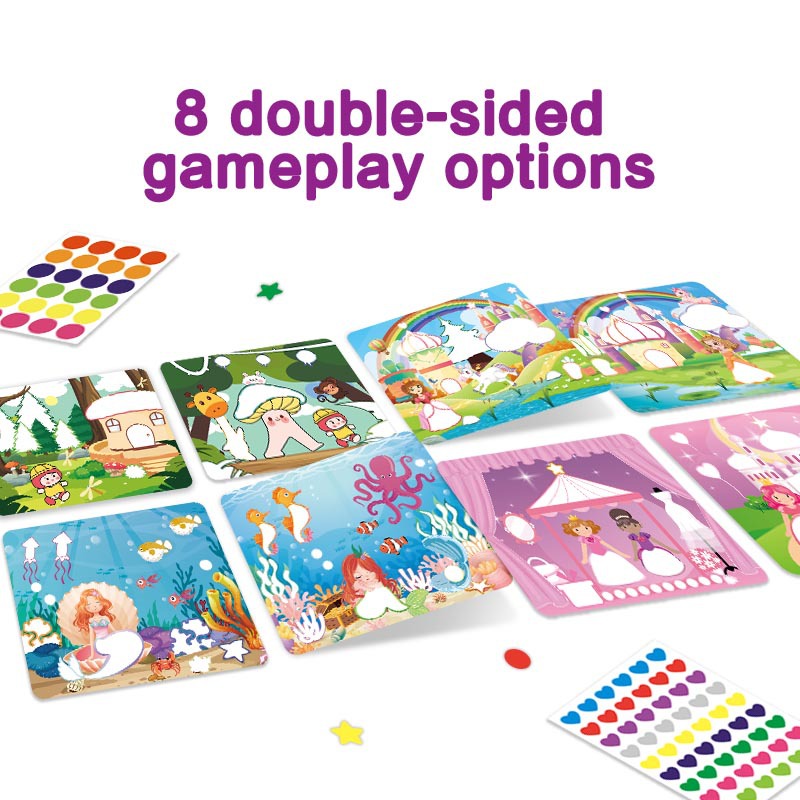 Unicorns Princesses Dot Sticke - Art Craft Activities For Preschoolers ulasan dan harga