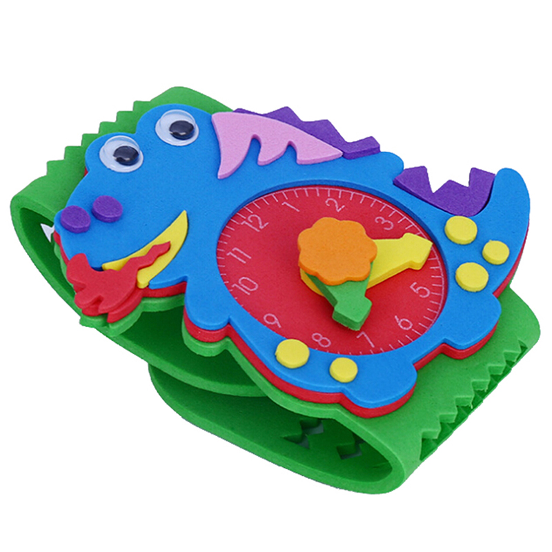 2/4/6PCS 3D EVA Foam Watch Kid - Art Craft 2 Year Olds ulasan dan harga