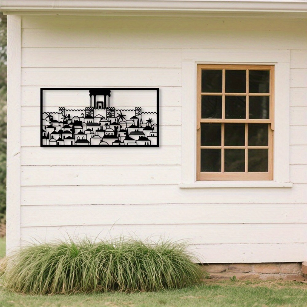 CIFBUY Metal Wall Art Jerusale - Art & Craft Valley ulasan dan harga