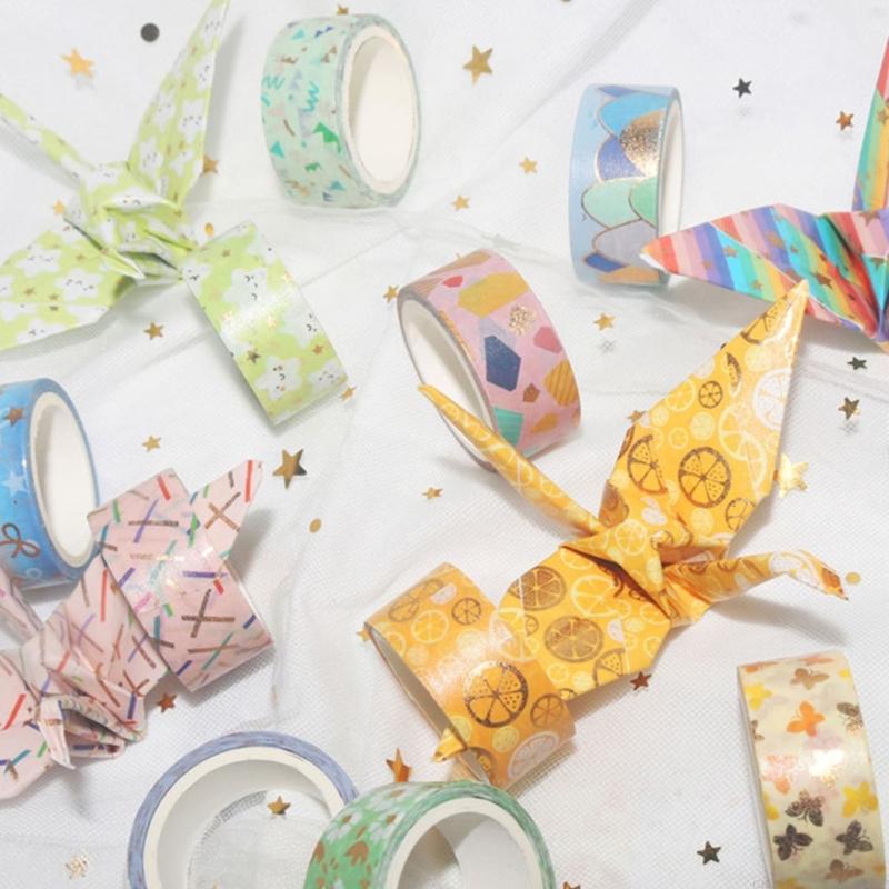 D5BB 12Roll Decorative Paper T - Art Craft Journal ulasan dan harga